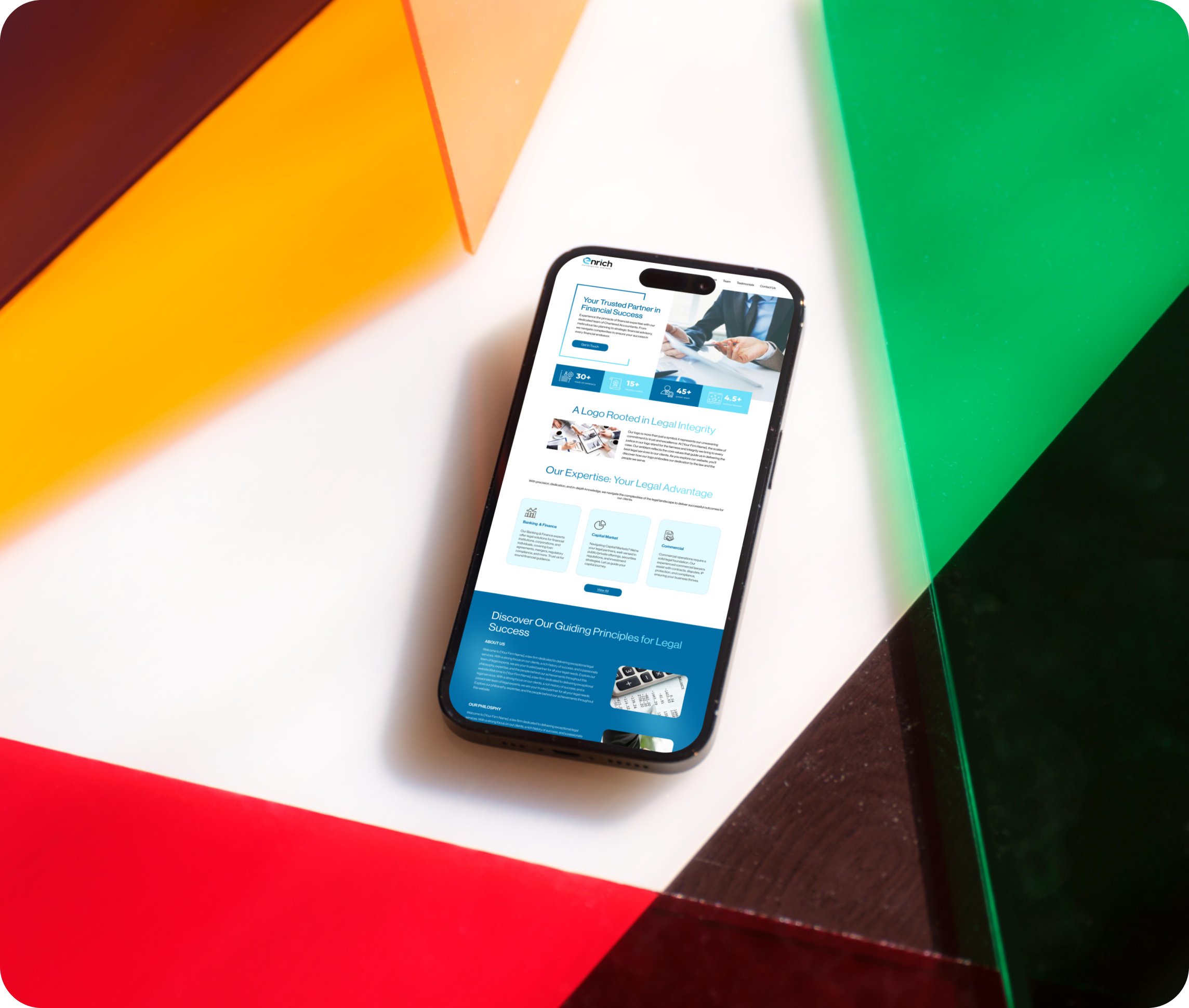 App UX, Prototyping & Validation project mockup